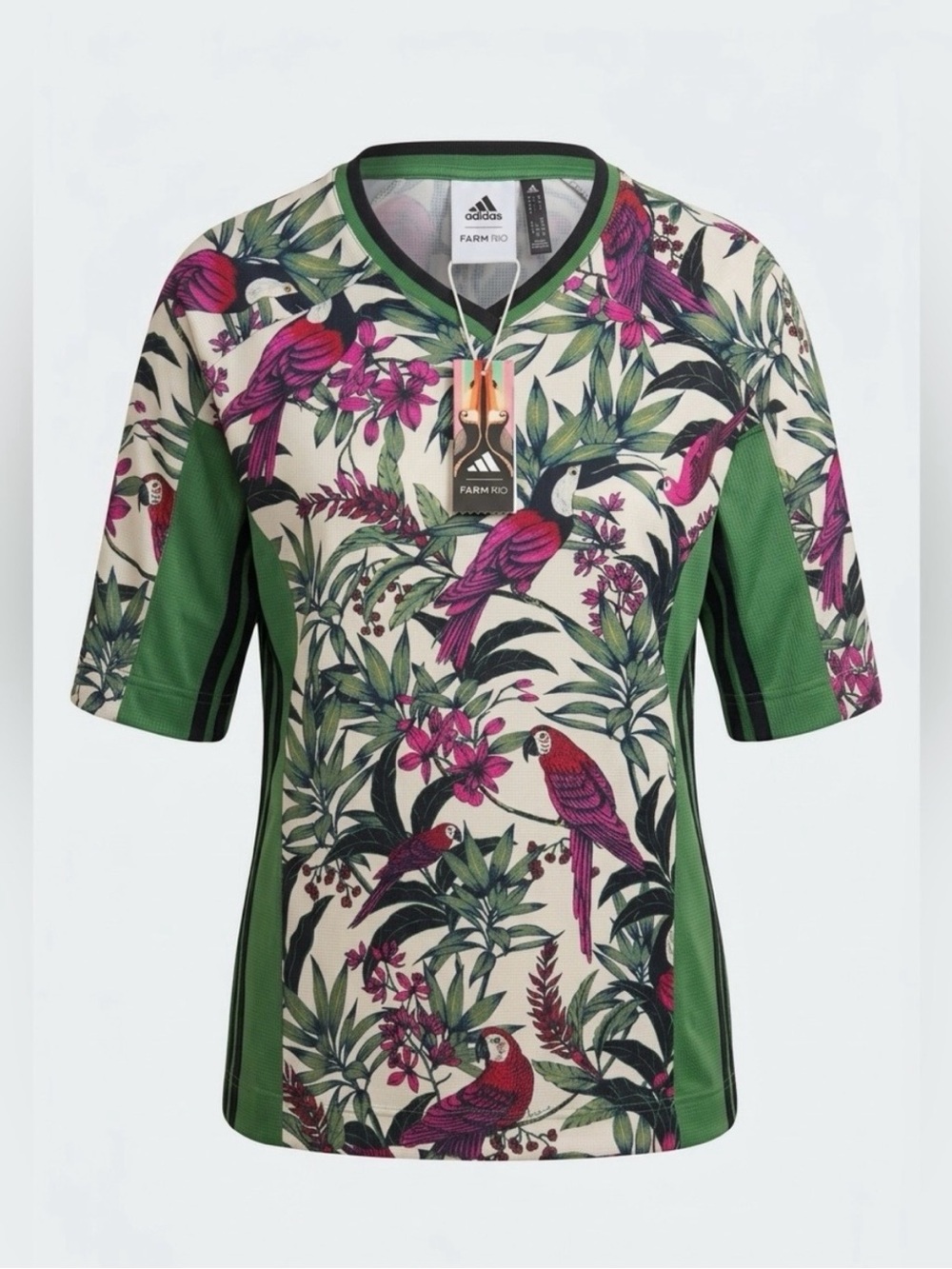 ADIDAS X FARM RIO PREMIUM T-SHIRT Women’s Size S